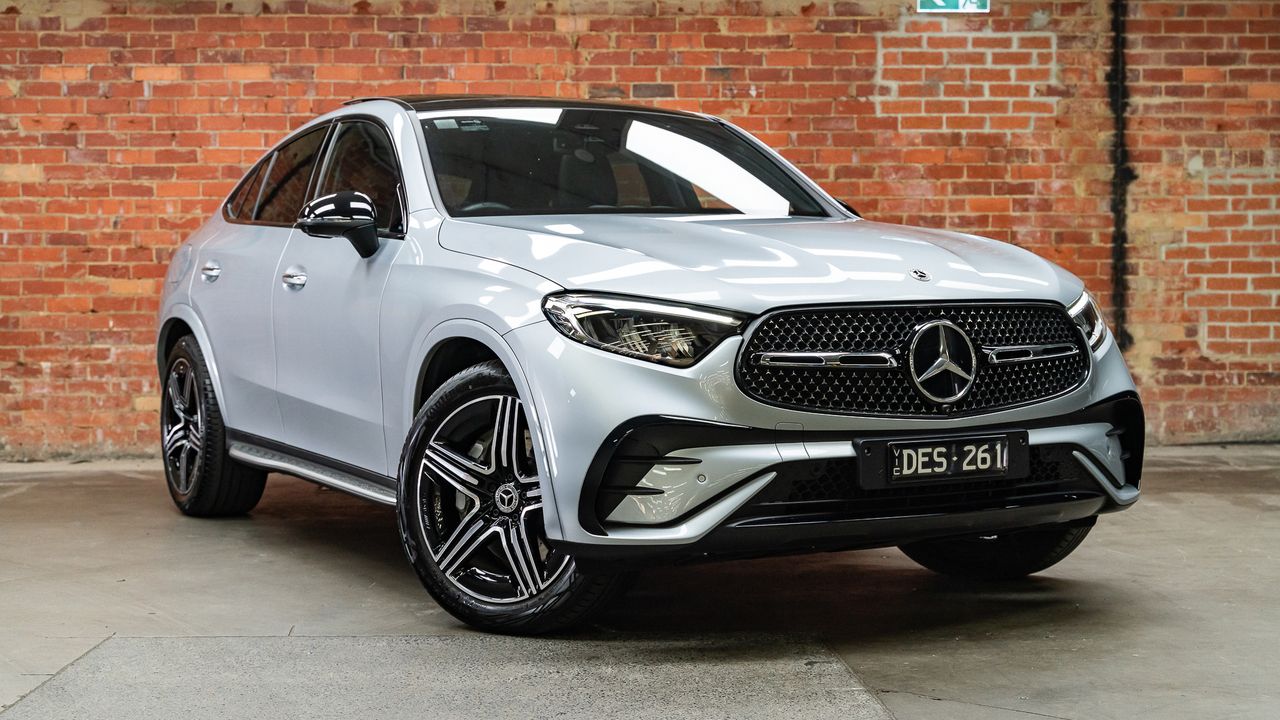 2024 Mercedes-Benz GLC 300 Coupe AMG Line in Silver